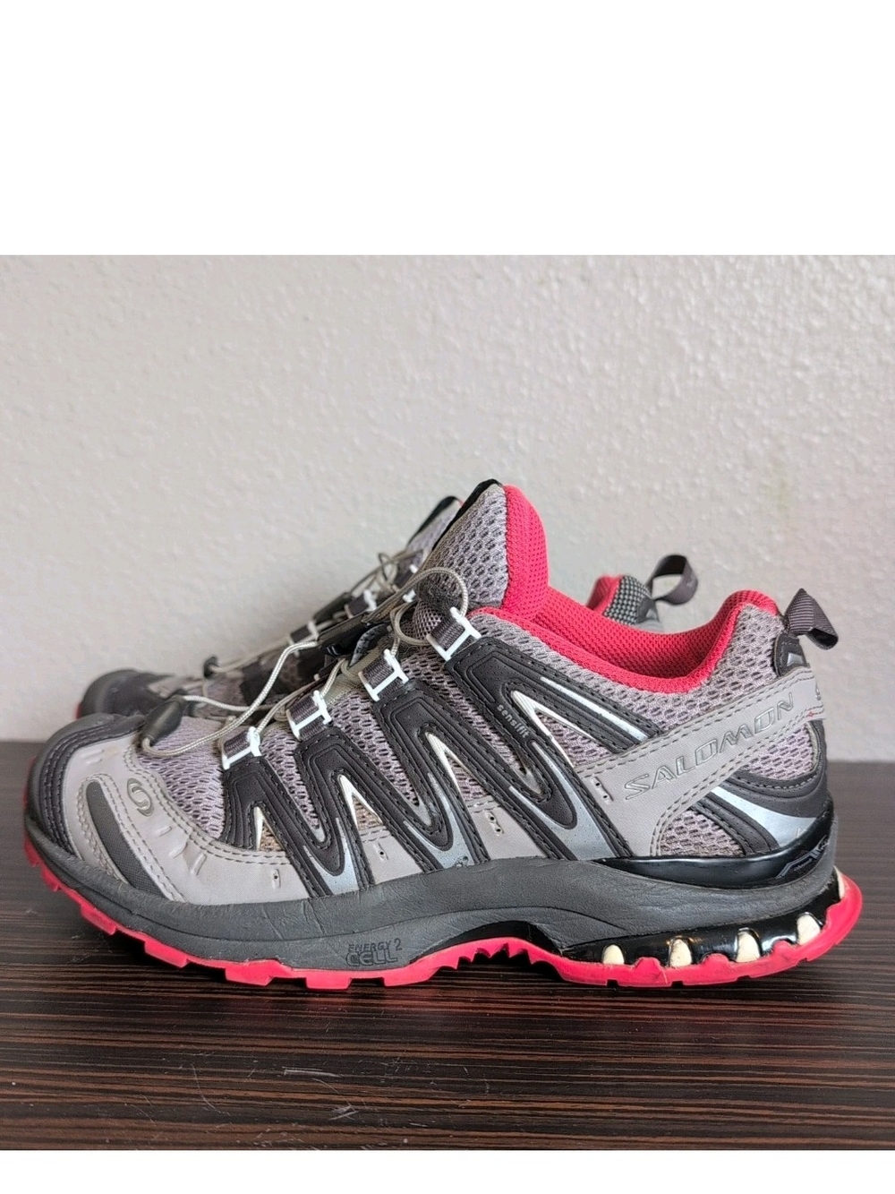 Salomon Shoes Womens 6.5 XA 3D Ultra 2 Sensifit Hiking Trail Sneakers 128509 - Picture 6 of 14